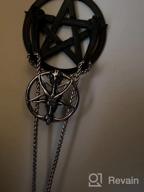 img 1 attached to 🔱 Inverted Pentagram Stainless Steel Necklace: Stylish Boys' Jewelry Accessories review by Udders Sharma