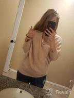 img 1 attached to Women'S Off Shoulder Sweater: Ybenlow Oversized Pullover Knit Jumper With Batwing Sleeves review by Kevin Young