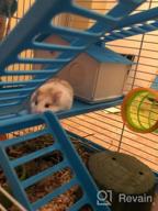 img 1 attached to Spacious And Multileveled Hamster Home With Cross-Over Tubes And Tunnels review by Iration Ahim
