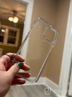 img 1 attached to Military Grade IPhone 14 Case [6.1 Inch] With 5 In 1 Protection - Clear, Not Yellowing + 2 Tempered Glass Screen Protector + 2 Camera Lens Protector Shockproof Slim Cover For Apple IPhone 14. review by Josh Cox