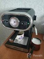 img 1 attached to Rozhkovy coffee maker Kitfort KT-702, black review by Celina Lewandowska ᠌