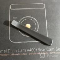 картинка 1 прикреплена к отзыву 70mai Dash Cam A400: Красный, передняя и задняя камера 1440P QHD, 1080P, WiFi, парковочный монитор | Широкий угол обзора, ночное видение | Приложение для iOS/Android от Virot Teerachetmongk ᠌