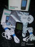 img 1 attached to Rechargeable Dual Channel EMS TENS Unit Muscle Stimulator With 48 Modes, 14Pcs Reusable Electrode Pads And Continuous Mode Electronic Pulse Massager - Storage Pouch/Pads Holder Included review by James Daniels