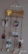 img 1 attached to 🎨 Hanging Artwork Display for Kids: Look What I Made Sign with 20 Clips and Remote Fairy Lights review by Kyle Smithlin