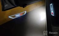 img 1 attached to Personalized Wireless Car Door Lights With Custom Logo Courtesy Welcome Projection - Set Of 4 By LZLRUN review by Obhed Mac
