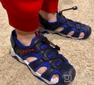 img 1 attached to GOERTEK Boys' Sandals - Ideal for Adventure Activities and Outdoor Fun review by Donny Collins