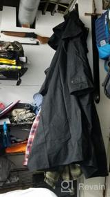 img 5 attached to Оставайтесь сухими и стильными с мужским непромокаемым пальто Duster от Acerugs - из кожзаменителя западно-австралийского дизайна, прочное и теплое