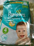 img 1 attached to Pampers Active Baby-Dry 4 diapers, 9-14 kg, 106 pcs. review by Gabriela widerek ᠌