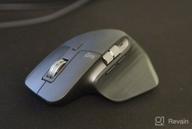 img 1 attached to 🖱️ Logitech MX Master Wireless Mouse: High-Precision Sensor, Easy-Switch up to 3 devices, Meteorite Black review by Eh Wah Paw ᠌