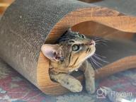 img 1 attached to Modkat Scratcher Lounge (Small - 26.6L X 7H X 10.6D In.) review by Ken Lawson