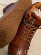 img 1 attached to Men'S Arkbird Leather Lace-Up Chukka Sneaker Boots For Casual Wear review by Andrew Schobinger