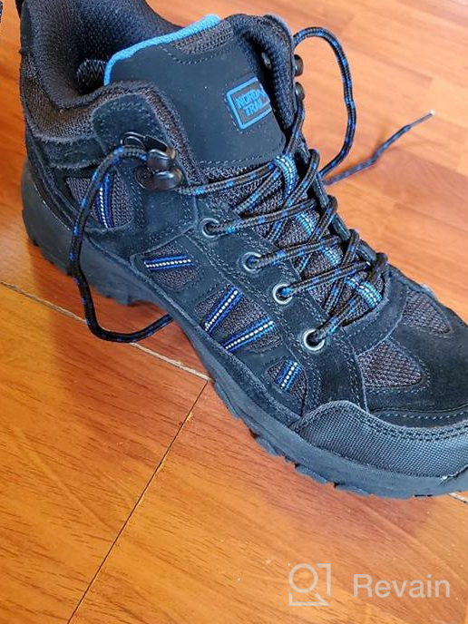 img 1 attached to Leather Hiking Boot for Boys: Nord Trail Mt Hunter Hi review by Chris Benton