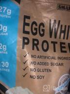 img 1 attached to Smart138 Pure Egg White Protein Powder, Non-GMO, Gluten-Free, Soy-Free, Dairy-Free, Keto (Low Carb), Paleo, Made In USA, (1000G / 2.2Lbs, Unflavored) review by Chad Overturf
