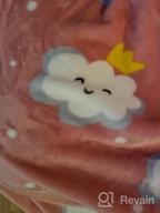 картинка 1 прикреплена к отзыву TILLYOU Micro Fleece Plush Soft Toddler Blanket - Large Lightweight Crib Blanket For Baby Bed Lounger, 40X50 Gray от Krystal Saddler