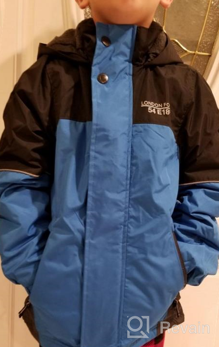 img 1 attached to 🧥 LONDON FOG Midweight Boys' Resistant Hooded Clothing (SEO-Optimized) review by Vivian Eker