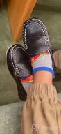картинка 1 прикреплена к отзыву 👟 Детские искусственные лодочные кроссовки LONSOEN - туфли для мальчиков - мокасины для малышей. от Charles Parente