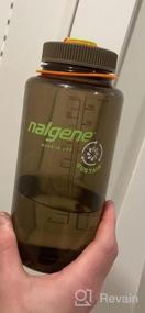 img 6 attached to Бутылка для воды Nalgene Sustain Tritan на 32 унции с широким горлышком - без бисфенола-А, изготовлена ​​из 50% переработанных пластиковых отходов