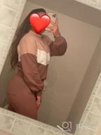 img 1 attached to Women'S Sweatsuit Set With Lantern Sleeve Top And High-Waist Joggers For Lounging And Casual Wear - By Cutiefox review by Natasha Davis