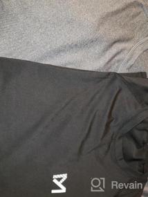 img 8 attached to MEETYOO Мужская компрессионная рубашка для тренировок с длинным рукавом
