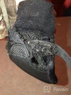 картинка 1 прикреплена к отзыву XXS Black Hiado Dog Shoes Boots With Mesh Nonslip Rubber Soles To Protect Hardwood Floor And Prevent Scratching Licking от Sam Calderon
