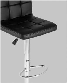 img 3 attached to Chair STOOL GROUP Malawi LITE, metal/faux leather, color: black