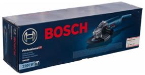 img 3 attached to Angle grinder BOSCH GWS 22-230 H, 2200 W, 230 mm