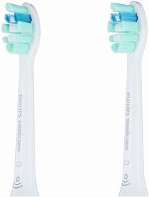 img 1 attached to Philips Sonicare C2 Optimal Plaque Defence HX9022/10 for sound brush, white, 2 pcs.