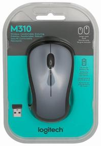 img 2 attached to Logitech M310 Wireless Compact Mouse, Dark Gray