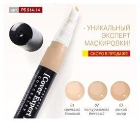 img 3 attached to Relouis Cover Expert Professional Concealer 01 Light Beige