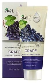 img 2 attached to Ekel Natural Clean Peeling Gel Grape with grape extract, 100 ml