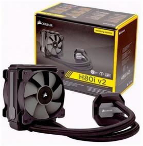 img 1 attached to Water cooling system for Corsair H80i v2 processor