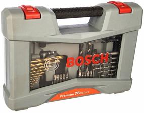 img 3 attached to BOSCH Premium X-Line 76 tool kit (2608P00234), 76 pcs, gray