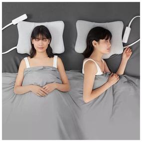 img 2 attached to Xiaomi massage pillow Leravan Smart Sleep Traction Pillow LJ-PL001 46x36x11 cm, gray