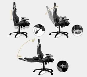 img 2 attached to Gaming chair COUGAR Armor S Royal, upholstery: imitation leather, color: black
