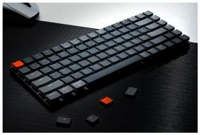 img 2 attached to Клавиатура Keychron K3 версия 2 с белой подсветкой, Keychron с низким профилем, коричневые оптические переключатели, серый, английская раскладка