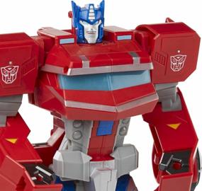 img 3 attached to Transformers Cyberverse Adventures Optimus Prime F2731, red/blue