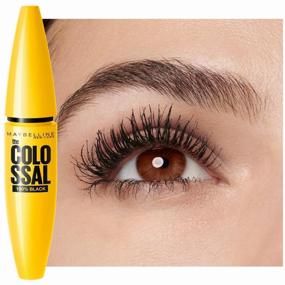 img 3 attached to Maybelline New York Mascara Volum Express The Colossal, 100% Black - Extra Black