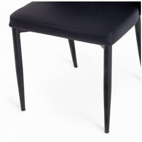 img 1 attached to AMY chair ( mod 09) / 1 pcs. in package (metal, PU, 57x52.5x75, black)