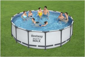 img 2 attached to Pool Bestway Steel Pro MAX 56438, 457x122 cm, 457x122 cm