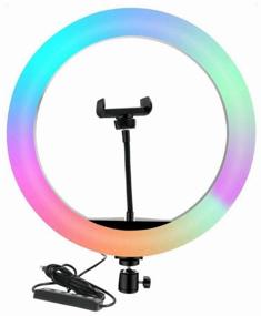 img 3 attached to Color LED ring light with Soft Ring Light MJ-18 RGB (diameter 45 cm) and remote control