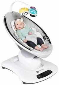 img 3 attached to 4moms MamaRoo 4.0 chaise lounge, silver
