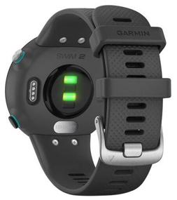 img 3 attached to Enhance Your Swim Performance with Garmin Swim 2 Smart Watch, Black