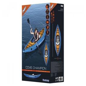 img 3 attached to Bestway Hydro-Force Kajak-Set Cove Champion 2021 275cm Blue/Orange