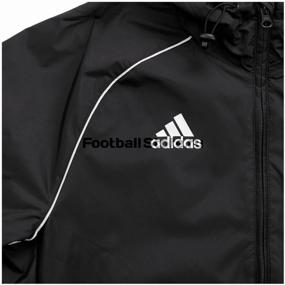 img 3 attached to Куртка Adidas CORE18 RN JKT BLACK/WHITE Мужчины CE9048 S