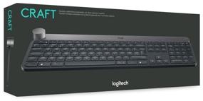 img 2 attached to Logitech Craft Wireless Keyboard gray