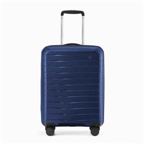 img 2 attached to Suitcase NINETYGO, polycarbonate, polypropylene, waterproof, hard bottom, corrugated surface, 65 l