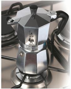 img 3 attached to Geyser coffee maker Bialetti Moka Express 1164 (4 portions), silver