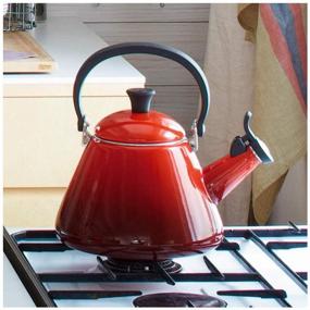 img 2 attached to LE CREUSET Kettle with whistle Kone Kettle 92000200 1.6 l, cerise