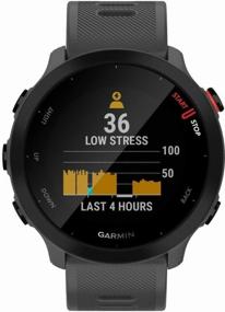 img 3 attached to Умные часы Garmin Forerunner 55 42 мм, серый