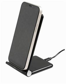 img 3 attached to Quick Wireless Charger GeoLuk Fast Stand 15W Black